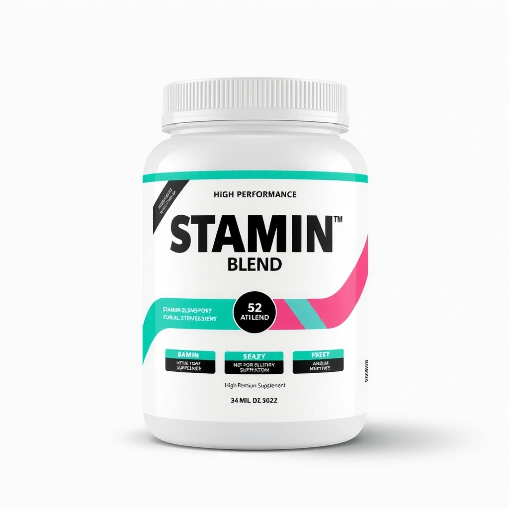 Stamina & Performance Blend supplement container
